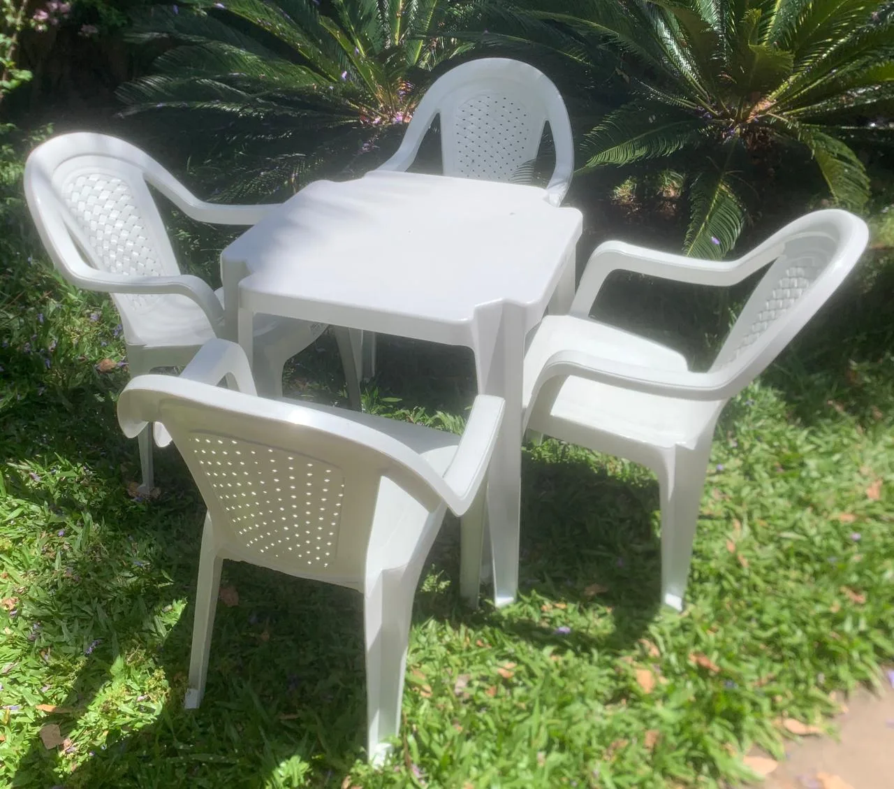 Conjunto Cadeira Robusta XL branco